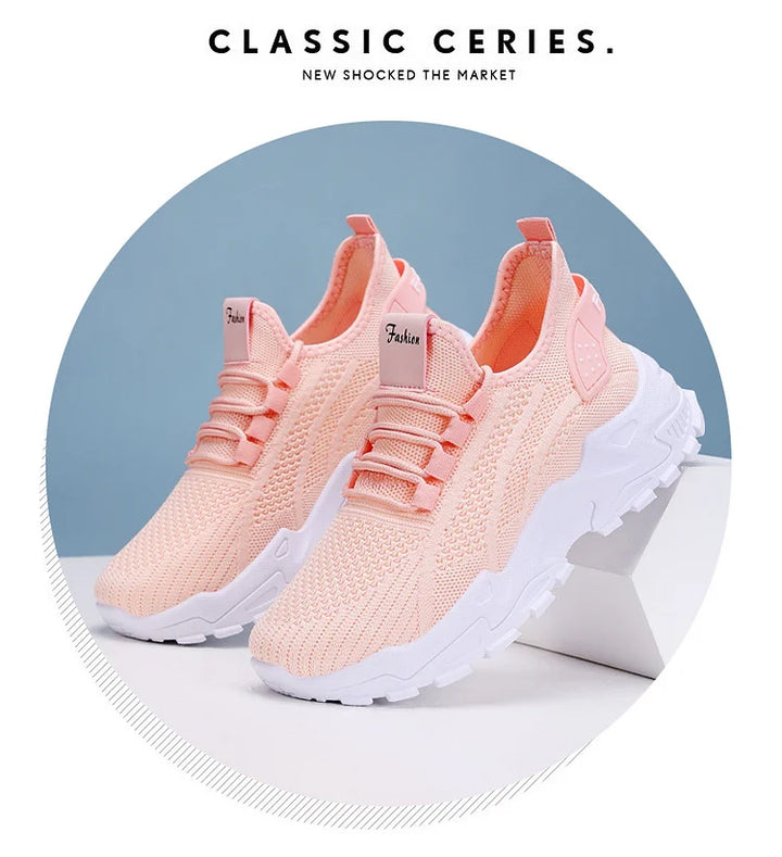 Luna | Damer Ortopædiske Komfortable Sneakers | For Støtte & Balance
