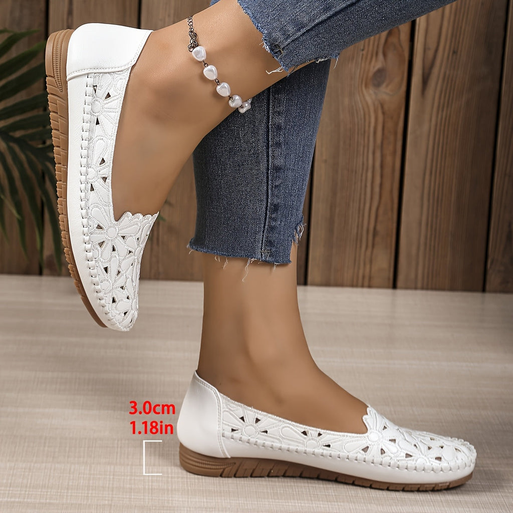 Finja | Dame Komfortable Stilfulde Slip-On Sko | For Hverdag & Elegance