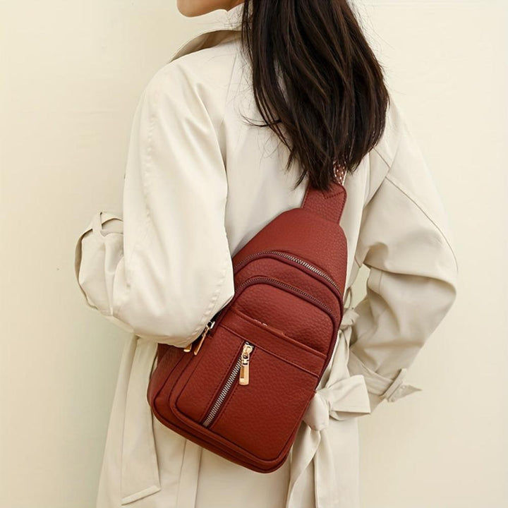 Hazel | Vintage Skuldertaske i Kuffertdesign