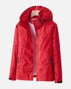 Freja dame regnjakke med hætte – let og åndbar, justerbare manchetter