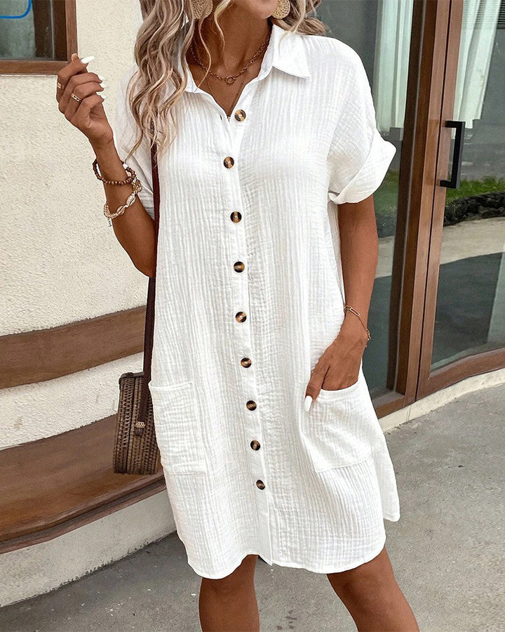Fræska | Damer Luftig Sommerkjole | Casual Chic