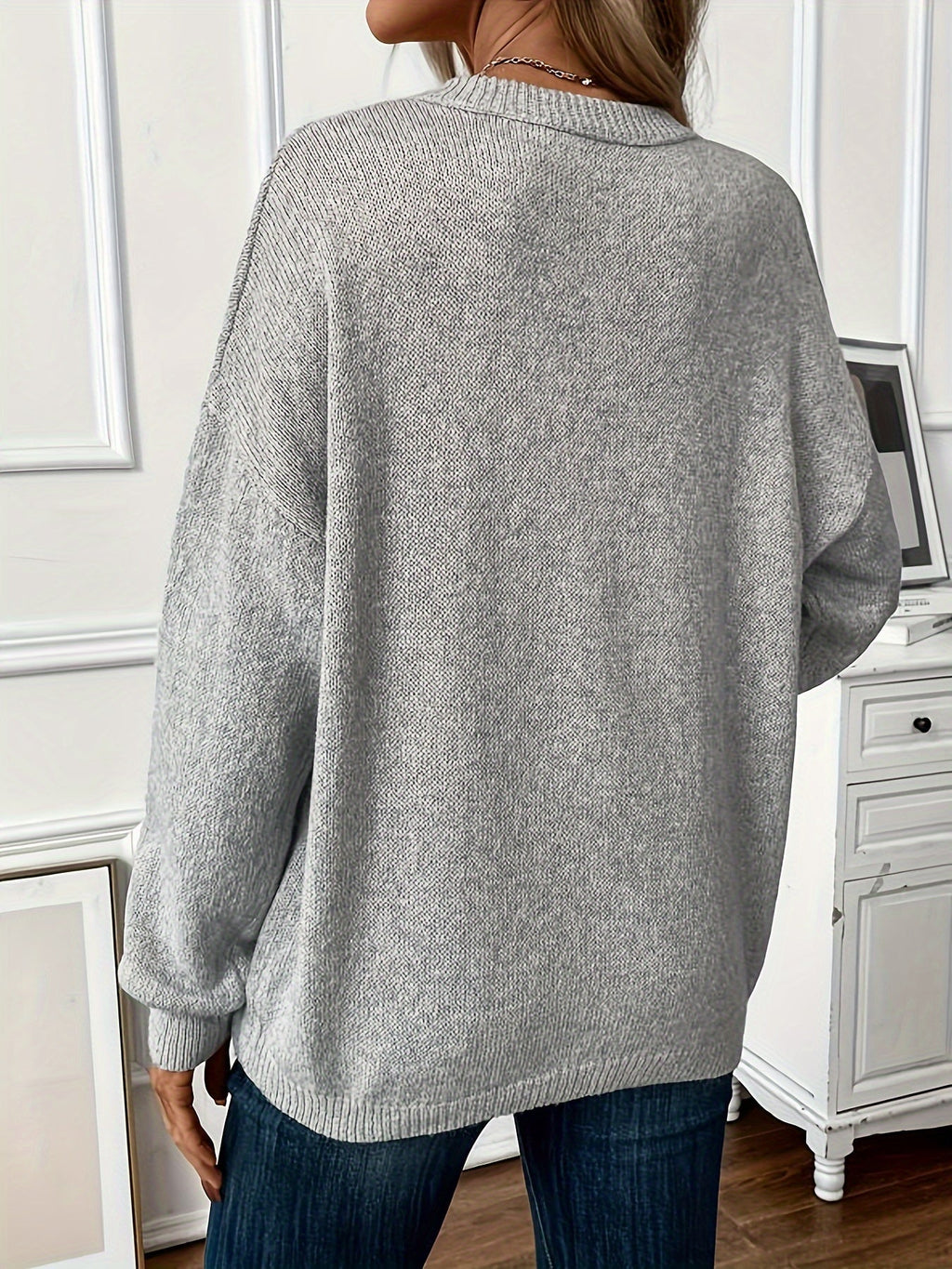 Claramilla | Dame Let Åndbar Langærmet Bluse | Til Mellem­sæson & Stilfulde Dage