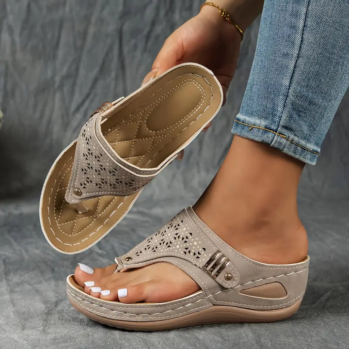 Thyra | Dame Ergonomiske Justerbare Sandaler | For Støtte & Komfort