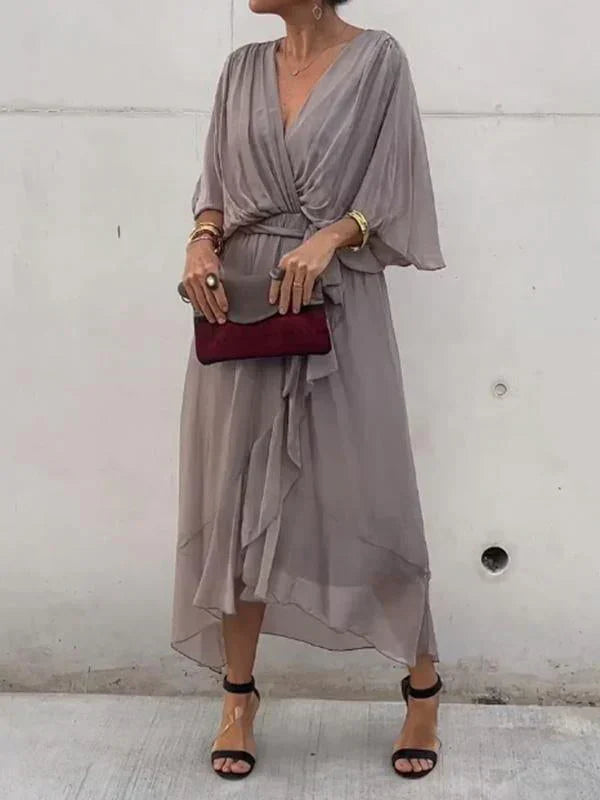 Esperance | Damen V-hals Kjole | For Elegance & Komfort