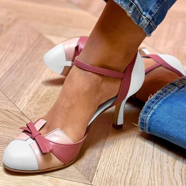 Vilna | Dame Stilren Højhælet Sandal | Til Elegance og Lethed