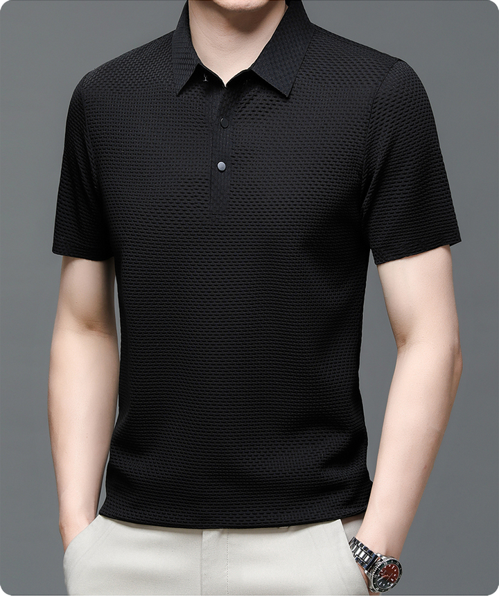 Sivert | Herren Klassisk Raffineret Poloshirt | Til Komfort & Klasse