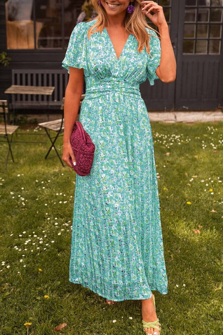 Freja-Lis | Dame Flydende Stilfuld Maxi Kjole | Til Elegance og Lethed