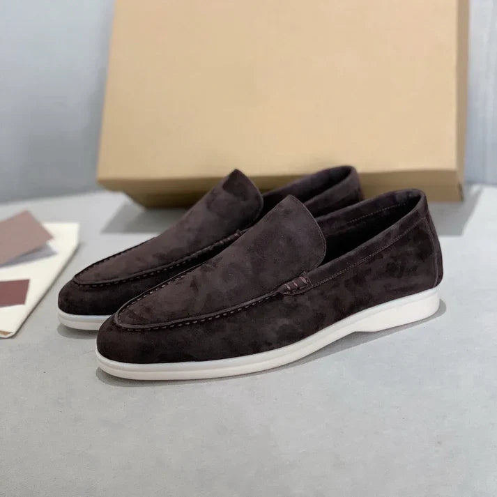 Reno | Herre Stilfulde Komfortable Suede Loafers | Letvægtsdesign